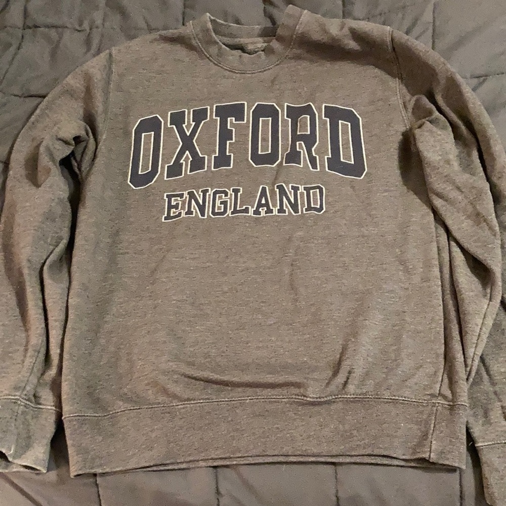 Oxford crewneck sweatshirt